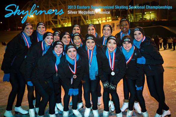Skyliners Novice Silver Medalists